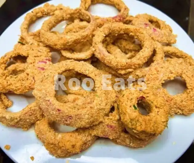 Onion Rings Before Frying