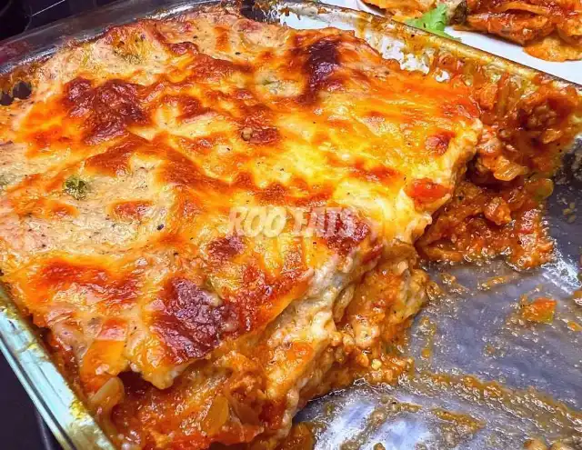 Lasagna In Dish